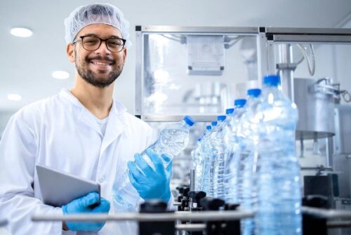 Компоненты Frenzelit для пищевой промышленности и производства питьевой воды, обеспечивающие высокие стандарты качества и гигиену.