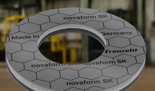 novaForm SK — термостойкий безасбестовый прокладочный материал для высокотемпературных соединений.