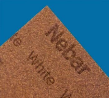 NEBAR White high-grade neoprene corkgasket sheet for transformers and switchgear mineral oil applications