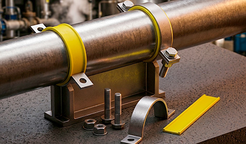 Обжимная лента TICO VHT для предотвращения электролитического взаимодействия между металлами.